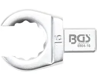 BGS Nástrčný klíč očkový, otevřený, 16 mm BGS Nástrčný klíč očkový, otevřený, 16 mm