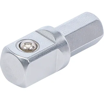 BGS Adaptér ráčny pro bity, vnější šestihran 8 mm (5/16") - 10 mm (3/8"), 30 mm
