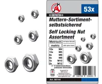 BGS Matice samojisticí, metrické, M4 - M12, sada 53 dílů