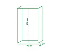 Garden King Fóliovník na rajčata TopGreen 100 x 150 x 50 cm BG-F-00704 (2)