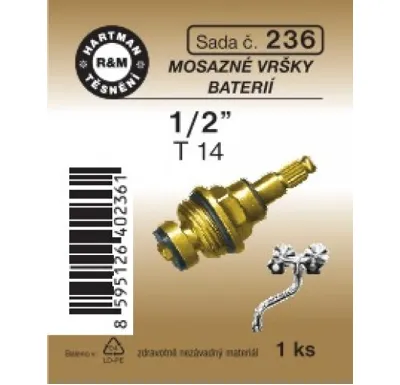 Hartman Sada č. 236: sada - Ms vršek baterie - 1/2" - T 14 - 1x9013