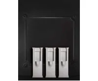 KERASAN WALDORF urinál na postavení se zakrytým přívodem vody 44x124,5 cm, včetně sifonu, bílá (3)