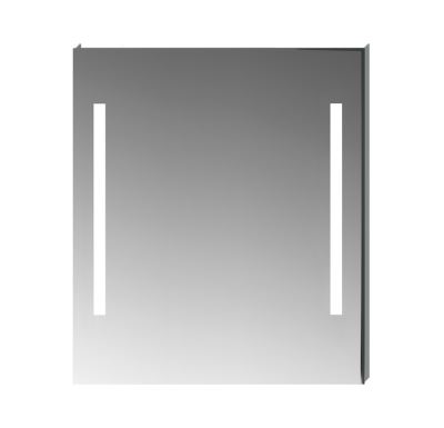 JIKA CLEAR Zrcadlo s LED osvětlením, bez vypínače,810x700