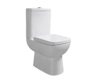 EGE VITRIFIYE TYANA SHORT WC kombi s nádržkou, splach. mech., zadní odpad, bílá