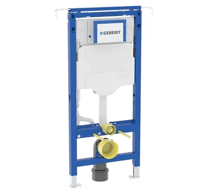 GEBERIT Duofix 111.355.00.6 Special pro závěsná WC do bytových jader, Sigma 12cm, k instalaci mezi boční stěny