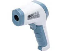 BGS Čelní teploměr, bezkontaktní, infračervený, k měření teploty těla a předmětů, 0–100°