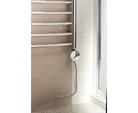 AQUALINE Topná tyč s termostatem, rovný kabel, 500 W, chrom (3)