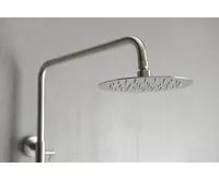 SAPHO MINIMAL vanový sloup s pákovou baterií a napouštěním, nerez (3)