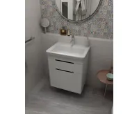 SAPHO CITY keramické umyvadlo hranaté 60x45cm, bílá (6)