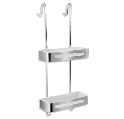 NOVASERVIS Dvojitá polička nerezová závěsná - 65575,4