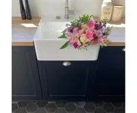 Keramický dřez Villeroy & Boch Single 595 Matná černá / Ebony (8)