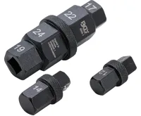 BGS Speciální hlavice pro motocykly, 10 mm (3/8&quot;), 12 - 24 mm