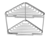 NOVASERVIS Dvojitá rohová police velká Drátěný program chrom - 6070,0 NOVASERVIS Dvojitá rohová police velká Drátěný program chrom - 6070,0