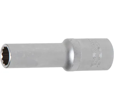 BGS Hlavice nástrčná, dvanástihranná, prodloužená,  12.5 mm (1/2"), 11 mm