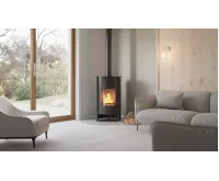 HS Flamingo Krbová kamna MASTERFLAMME ® Grande I, černá (12)