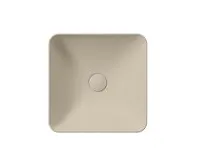 GSI SAND/NUBES keramické umyvadlo na desku 38x38cm, creta mat (1)