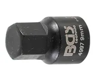 BGS Hlavice na brzdové třmeny kotoučových brzd, vnitřní šestihran, velmi krátké, 8 mm