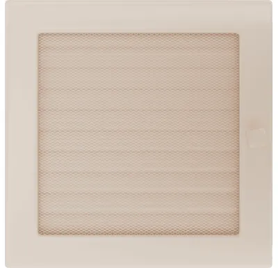HS Flamingo Krbová mřížka 22x22 BASIC krémová s žaluzií