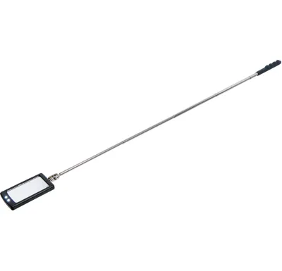 BGS Zrcátko teleskopické inspekční  s LED osvětlením, 290–876 mm