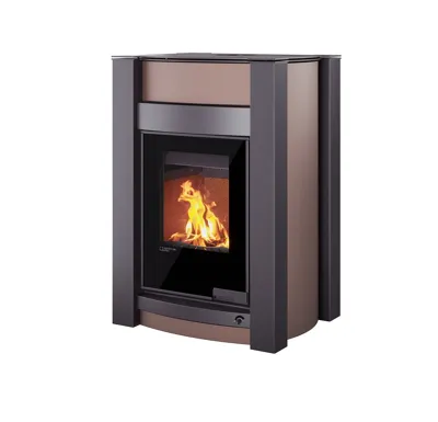 HS Flamingo Krbová kamna AQUAFLAM VARIO ® KALMAR 11/5kW hnědá - sametová