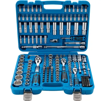 BGS Gola sada 1/4"+3/8"+1/2", 4,0 - 32,0 mm, 192 dílů, BS2292