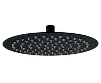 NOVASERVIS Pevná sprcha průměr 250 mm, ECO černá - RUP/250,5
