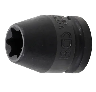 BGS Hlavice nástrčná silová E-profil, 12,5 mm (1/2"), E18
