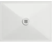 GSI Keramická sprchová vanička, obdélník 90x70x2cm, bílá mat