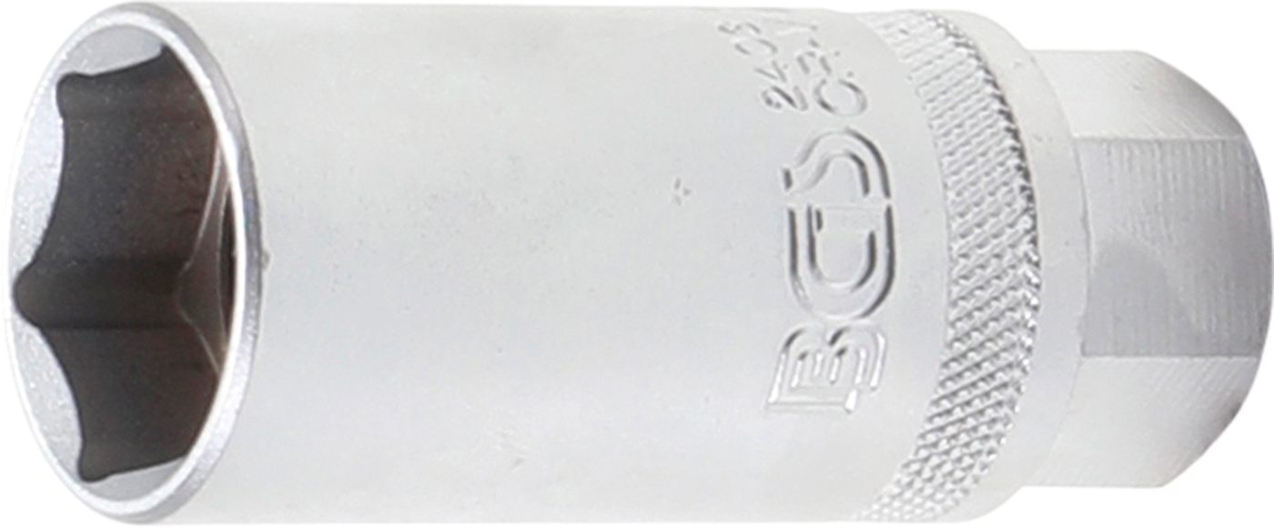 Bgs hlavice nástrčná pro zapalovací svíčky 1/2" x 21mm,6.ti hranná,chrom vanadium