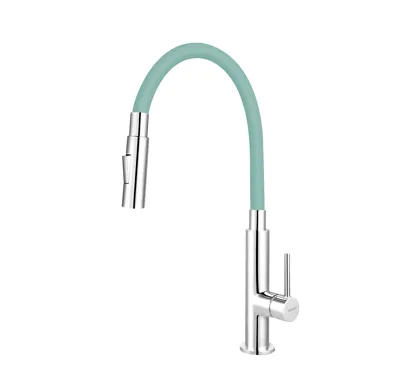 NOVASERVIS Dřezová stojánková baterie s mátovým ramenem a sprškou - 70730,0M