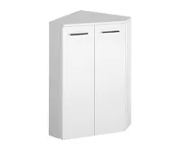 AQUALINE ZOJA/KERAMIA FRESH skříňka rohová 35x78x35cm, bílá