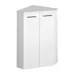AQUALINE ZOJA/KERAMIA FRESH skříňka rohová 35x78x35cm, bílá