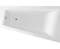 AQUALINE METUJE vana 160x100x42cm, pravá, bílá AQUALINE METUJE vana 160x100x42cm, pravá, bílá