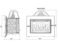 HS Flamingo Laudel DECOR  900 Axel Krbová vložka 6594-44 (2)
