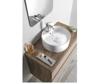 AQUALINE Keramické umyvadlo na desku Ø 40cm, bílá (3)