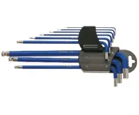 BGS Klíče imbus s koulí a magnetem 1,5 - 9,0 mm,extra dlouhé, sada 9 dílů, oplastované (4)