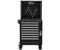 BGS Dílenský vozík, 8 zásuvek, prázdný (3)