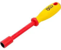 BGS Šroubovák na nástrčné klíče VDE, šestihran, 14 mm, Délka čepele 125 mm