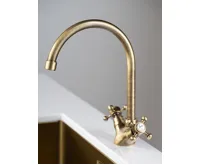 SAPHO ANTEA stojánková dřezová baterie, výška 275mm, bronz (4)