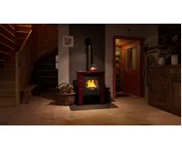 HS Flamingo Kachlová kamna FLAMINGO ® BALI, kachle bordo (12)