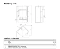 ABX Skandik 8 -Krbová kamna keramika | AKCE Zdravá láhev 0,7l (1)