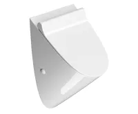 GSI COMMUNITY urinál se zakrytým přívodem vody s otvory pro víko, Rimless, 31x54,5cm, bílá ExtraGlaze