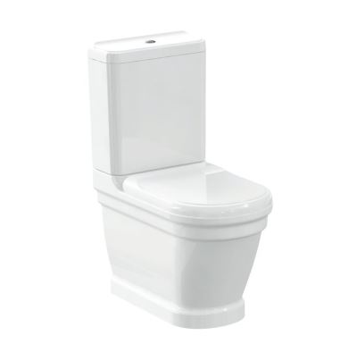 CREAVIT ANTIK WC kombi, spodní/zadní odpad, bílá