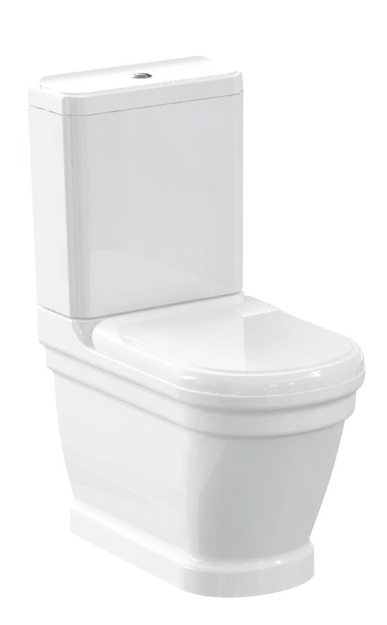 CREAVIT ANTIK WC kombi, spodní/zadní odpad, bílá