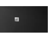 GELCO MITIA sprchová vanička z litého mramoru, obdélník 160x90cm, černá