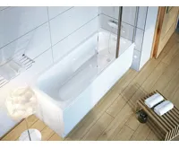 Ravak akrylátová vana CHROME 170x75 snowwhite | AKCE Doživotní záruka