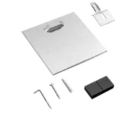 SAPHO Samolepící úchyt zrcadla 10x10cm