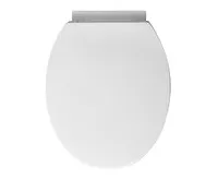 AQUALINE ESMERALDA WC sedátko, Soft Close, bílá (1)