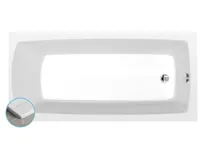 POLYSAN LILY SLIM obdélníková vana 140x70x39cm, bílá POLYSAN LILY SLIM obdélníková vana 140x70x39cm, bílá