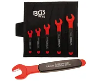 BGS Klíče ploché jednostranné VDE, sada 5 dílů